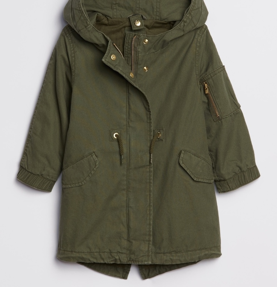 Army Green Parka GAP Jacket